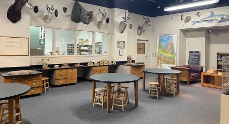 a room filled with furniture and a tv
