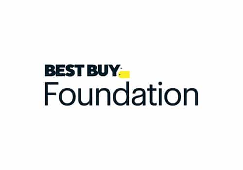 Best Buy Foundation logo, sponsor supporting children's science center STEM education programs