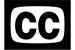 Closed captioning (CC) icon for children's science center exhibits and videos
