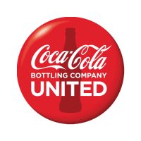 Coca-Cola Bottling Company UNITED logo, sponsor of our children's science center and STEM education programs